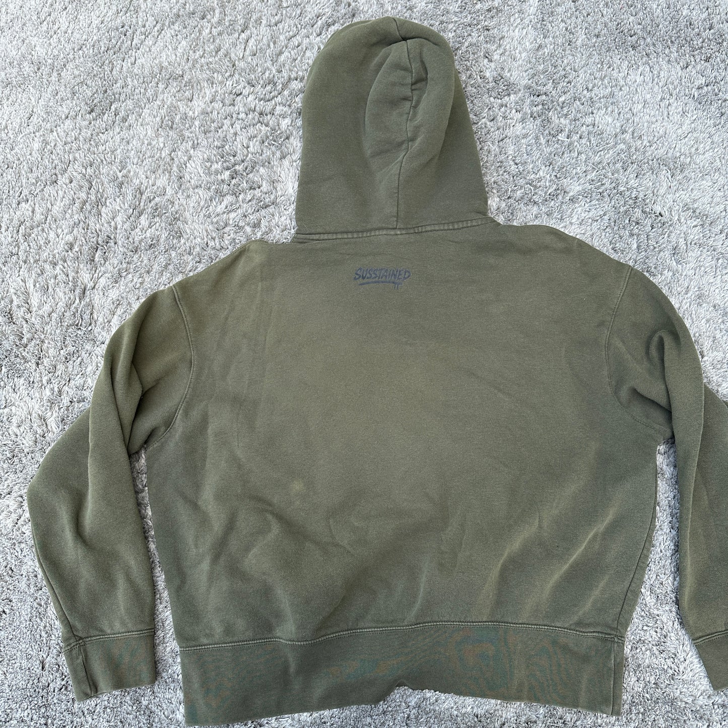Medium Nike Green Pullover Hoodie