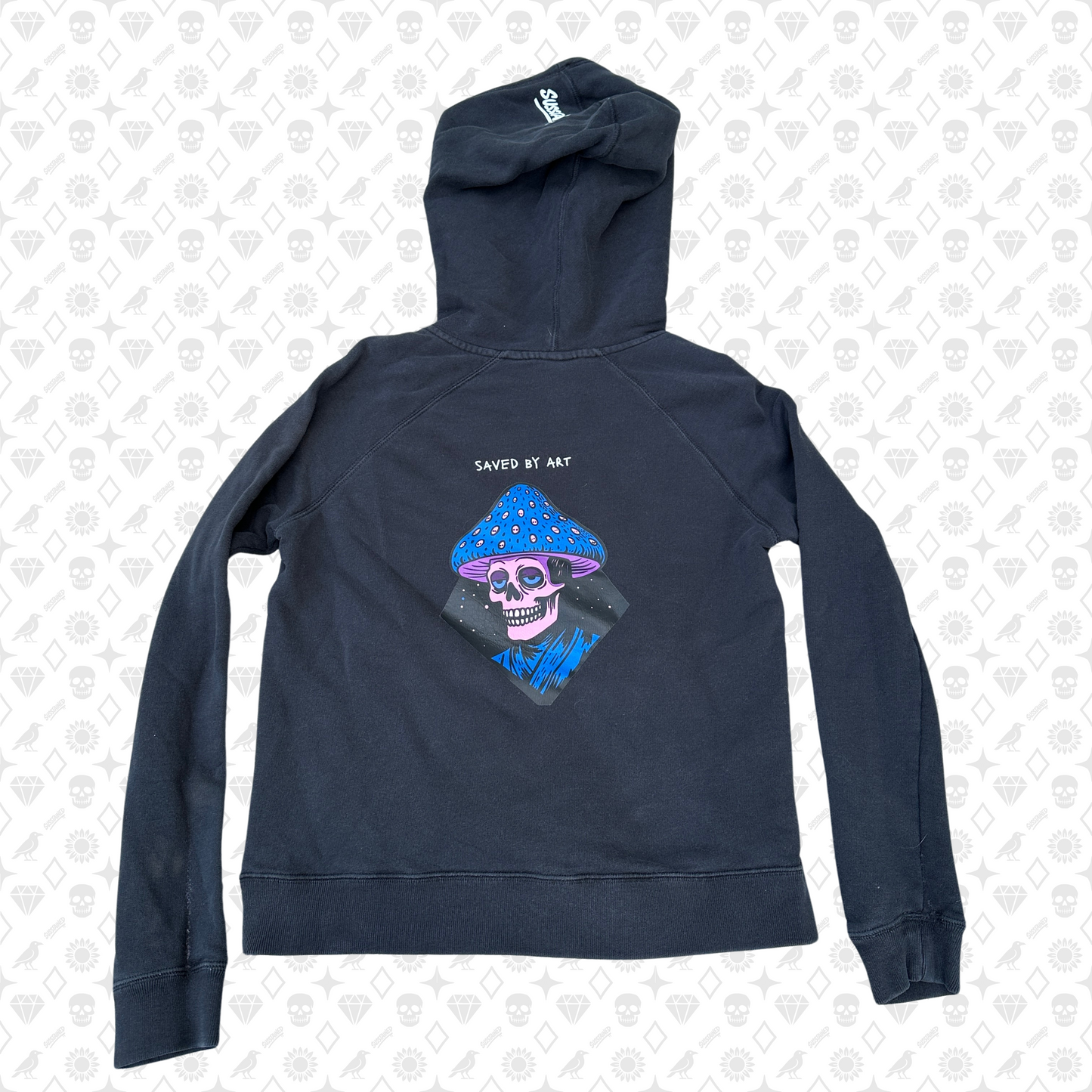 Nike Medium Black Mock Neck Hoodie