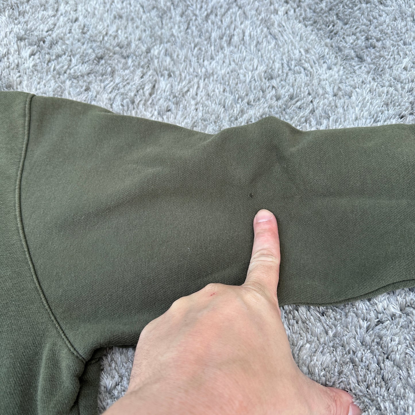 Medium Nike Green Pullover Hoodie